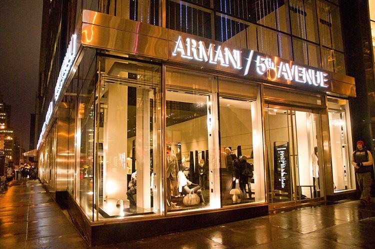 Giorgio Armani flagship store