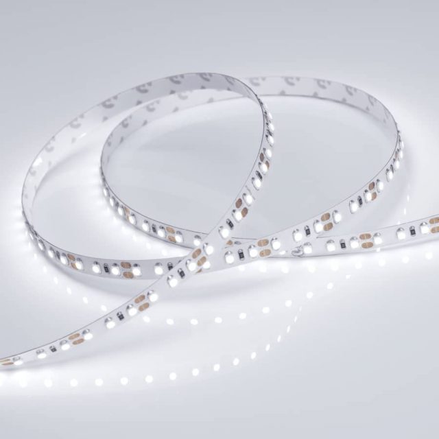 Лента RT 2-5000 12V White6000 2x (3528, 600 LED, LUX) (ARL, 9.6 Вт/м, IP20)