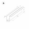 Трек встраиваемый MAG-TRACK-2538-F-3000 (BK) (ARL, IP20 Металл, 3 года)