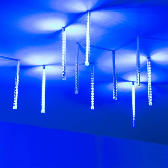 Светодиодная гирлянда ARD-ICEFALL-CLASSIC-D12-200-10PCS-CLEAR-32LED-LIVE BLUE (230V, 10.5W) (ARDCL, IP65)