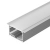 Профиль с экраном SL-LINIA62-F-2500 ANOD+OPAL (ARL, Алюминий)
