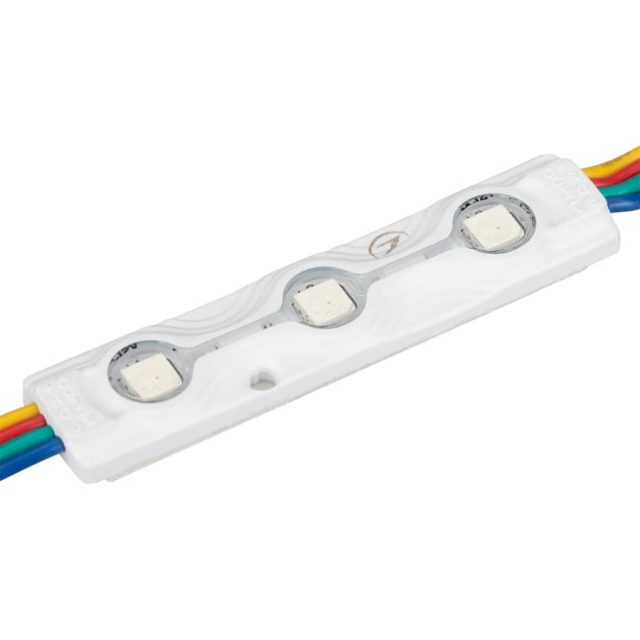 Модуль герметичный ARL-ORION-R07-12V RGB (5050, 3 LED) (ARL, Закрытый)