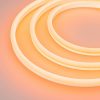 Образец Гибкий неон GALAXY-1608-5000CFS-2835-100 12V Amber 0.5M (16x8mm, 12W, IP67) (ARL, 12 Вт/м, IP67)