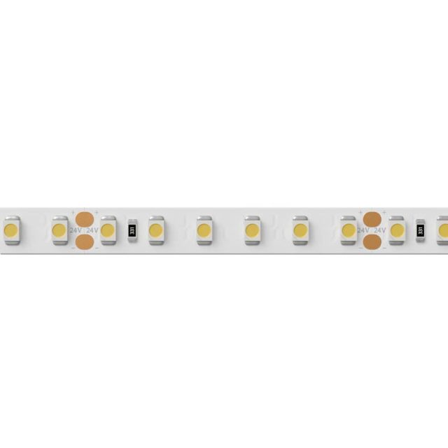 Лента RT 2-5000 24V Cool 8K 2x (3528, 600 LED, LUX) (ARL, 9.6 Вт/м, IP20)