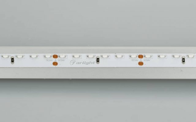 Лента RS 2-5000 24V White6000 2x (3014, 120 LED/m, LUX) (ARL, 9.6 Вт/м, IP20)