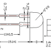 Светодиод ARL-10080UYC4-80 (ARL, 10мм (кругл.))