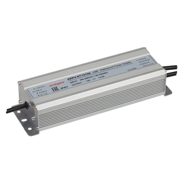 Блок питания ARPV-ST12150 (12V, 12.5A, 150W) (ARL, IP67 Металл, 3 года)