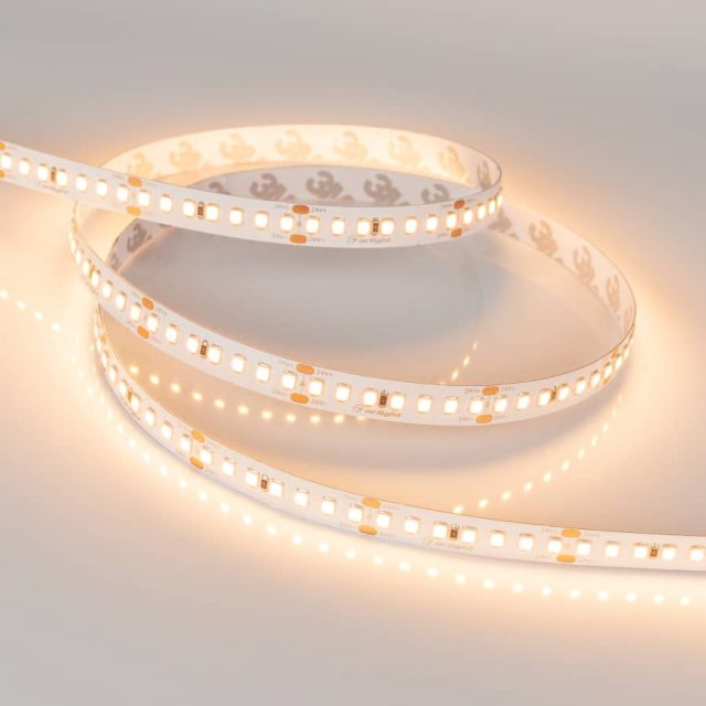 Лента RT 2-5000 24V Warm3000 3x (2835, 840 LED, CRI98) (ARL, 17 Вт/м, IP20)