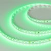 Лента RT 2-5000 24V Green 2x (3528, 600 LED, LUX) (ARL, 9.6 Вт/м, IP20)