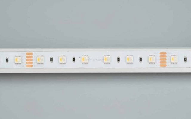 Лента RT 2-5000 24V RGBW-One Warm 2x (5060, 300 LED, LUX) (ARL, 19.2 Вт/м, IP20)