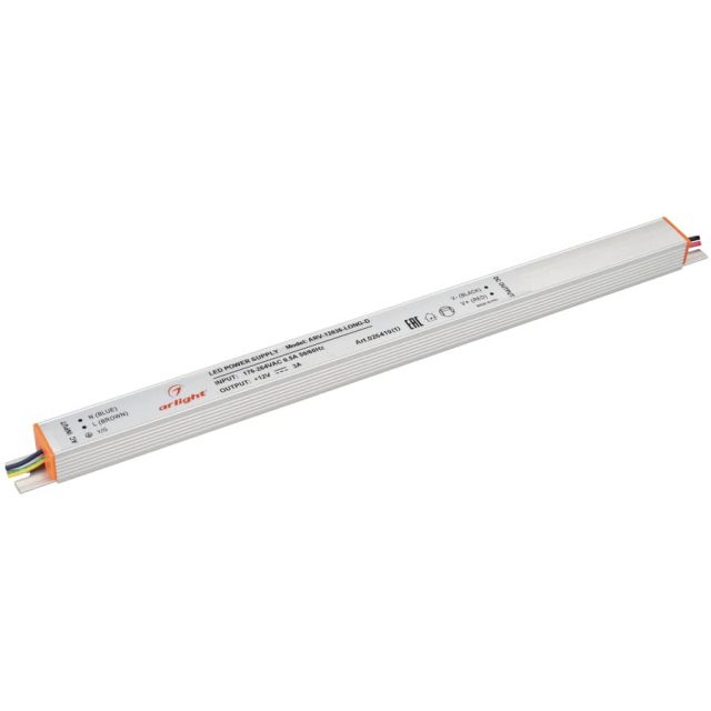 Блок питания ARV-12036-LONG-D (12V, 3A, 36W) (ARL, IP20 Металл, 2 года)