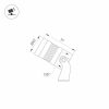 Светильник ALT-RAY-R42-5W Warm3000 (DG, 25 deg, 230V) (ARL, IP67 Металл, 3 года)