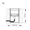Светильник LTD-GROUND-TILT-R80-9W Day4000 (SL, 60 deg, 230V) (ARL, IP67 Металл, 3 года)
