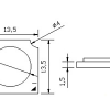 Мощный светодиод ARPL-5W-GES-1313-WW (320mA) (ARL, -)