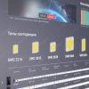 Стенд Ленты и Профиль RT-LUX-S1-1760x600mm (DB 3мм, пленка, подсветка) (ARL, -)