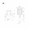 Светильник LTD-GROUND-XL-R65-6W Warm3000 (SL, 15 deg, 230V) (ARL, IP67 Металл, 3 года)