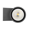 Светильник LGD-FORMA-WALL-R90-12W Warm3000 (GR, 44 deg, 230V) (ARL, IP54 Металл, 3 года)