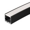 Профиль SL-ARC-3535-D3000-A45 BLACK (1180мм, дуга 1 из 8) (ARL, Алюминий)