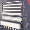 Стенд Ленты и Профиль RT-LUX-S2-500x1000mm (DB 3мм, пленка, подсветка) (ARL, -)