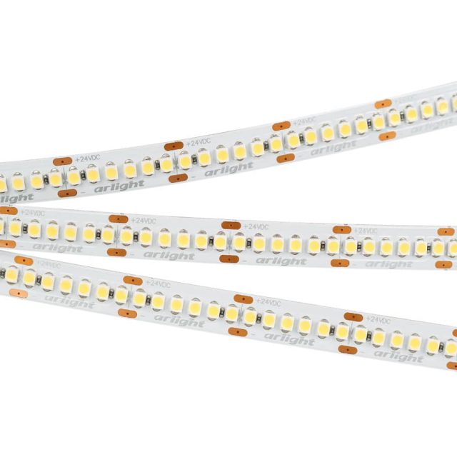 Лента RT6-3528-240 24V Warm3000 4x (1200 LED) (ARL, 19.2 Вт/м, IP20)