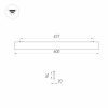 Светильник ALT-LINEAIR-FLAT-UPDOWN-DIM-S2094-600-25W Day4000 (BK, 100 deg, 230V) (ARL, IP20 Металл, 3 года)