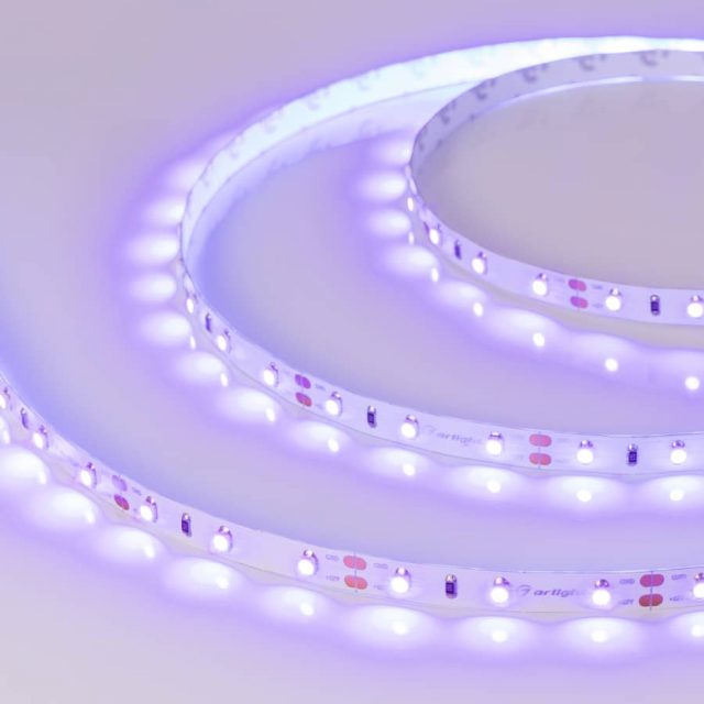 Лента RT 2-5000 12V UV400 (3528, 300 LED, W) (ARL, 4.8 Вт/м, IP20)