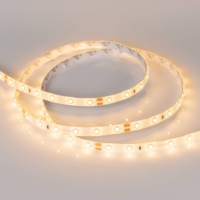 Лента RTW 2-5000SE 24V Warm3000 (2835, 300 LED, PRO) (ARL, 7.2 Вт/м, IP65)