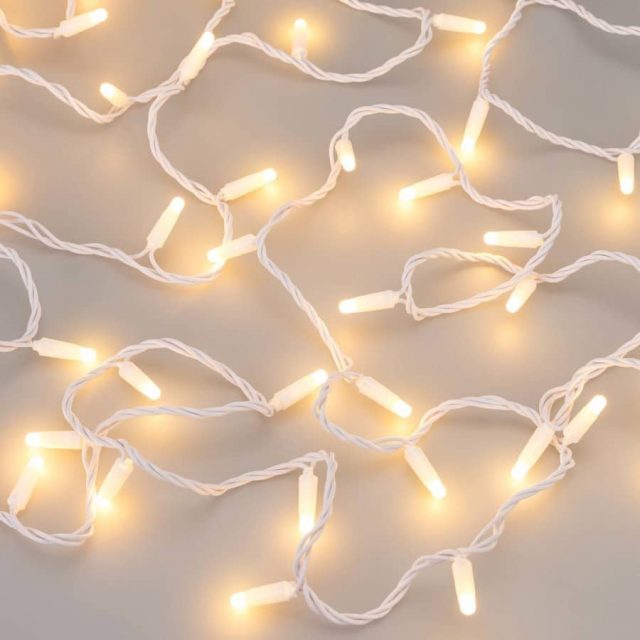 Светодиодная гирлянда ARD-STRING-CLASSIC-10000-WHITE-100LED-MILK-STD Warm (230V, 7W) (ARDCL, IP65)