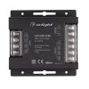 Усилитель ARL-5022-RGB (12-24V, 3x10A, 360-720W) (ARL, IP20 Металл, 2 года)