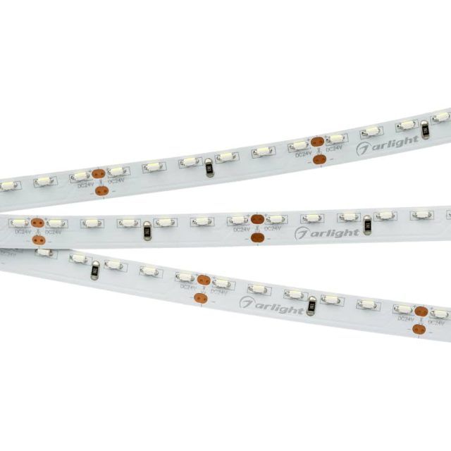 Лента RS 2-5000 24V White6000 2x (3014, 120 LED/m, LUX) (ARL, 9.6 Вт/м, IP20)