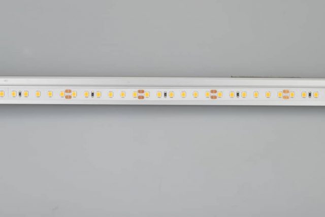 Лента RT 2-5000 24V Warm2700 2x (2835, 600 LED, CRI98) (ARL, 14.4 Вт/м, IP20)