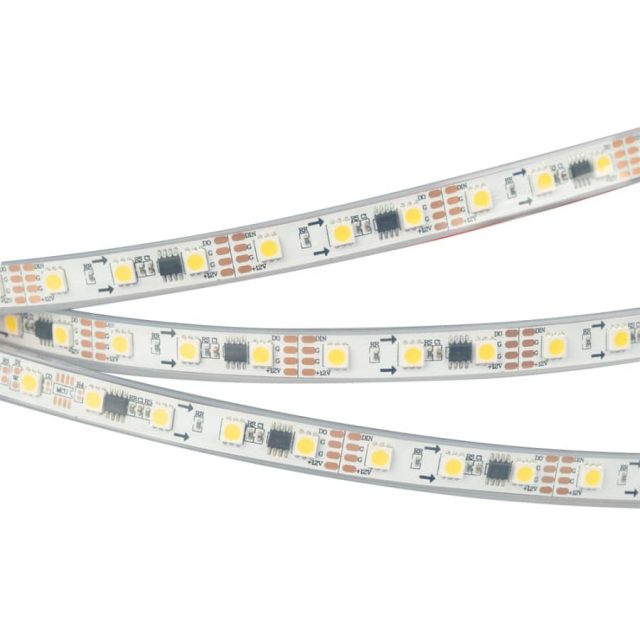 Лента SPI-5000P-AM 12V Day4000 (5060, 60 LED/m, x3) (ARL, Закрытый, IP66)