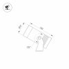 Светильник ALT-RAY-R61-15W Day4000 (DG, 25 deg, 230V) (ARL, IP67 Металл, 3 года)