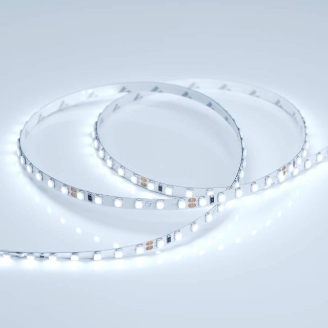 Лента RT 2-5000 24V Cool 15K 5mm 2x (3528, 600 LED, LUX) (ARL, 9.6 Вт/м, IP20)