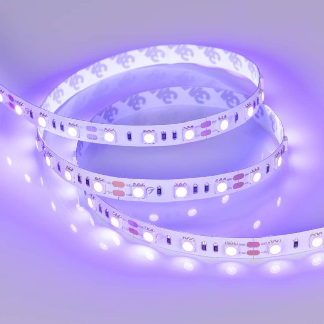 Лента RT 2-5000 12V UV400 2x (5050, 300 LED, LUX) (ARL, 14.4 Вт/м, IP20)