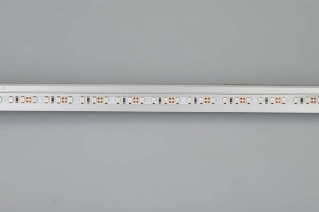 Лента RT 2-5000 12V Red 5mm 2x (3528, 600 LED, LUX) (ARL, 9.6 Вт/м, IP20)