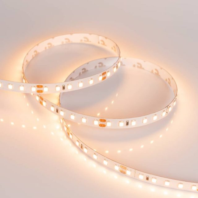 Лента RT 2-5000 24V Warm2700 2x (2835, 600 LED, CRI98) (ARL, 14.4 Вт/м, IP20)