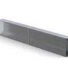 Профиль с экраном ALU-POWER-W80N-2000 ANOD+FROST (ARL, Алюминий)