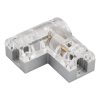 Соединитель угловой ARL-CLEAR-Mini-90 (16x8mm) (ARL, Металл)