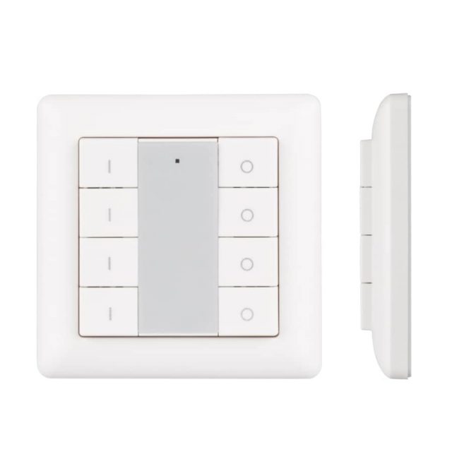 Панель Knob SR-KN9550K8-UP White (KNX, DIM) (ARL, -)