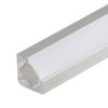 Профиль с экраном ALU-D45-2000 ANOD+FROST (ARL, Алюминий)