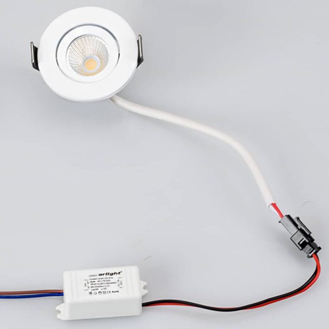 Светодиодный светильник LTM-R50WH 5W Warm White 25deg (ARL, IP40 Металл, 3 года)