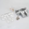 Соединитель тройной ARL-CLEAR-U15-2×90 (26x15mm) (ARL, Металл)