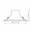 Светильник LTD-LEGEND-R115-10W White6000 (WH, 50 deg) (ARL, IP20 Металл, 3 года)
