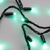 Светодиодная гирлянда ARD-STRING-CLASSIC-10000-BLACK-100LED-STD GREEN (230V, 7W) (ARDCL, IP65)