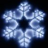 Фигура ARD-SNOWFLAKE-M4-750×750-324LED White (230V, 18W) (ARDCL, IP65)
