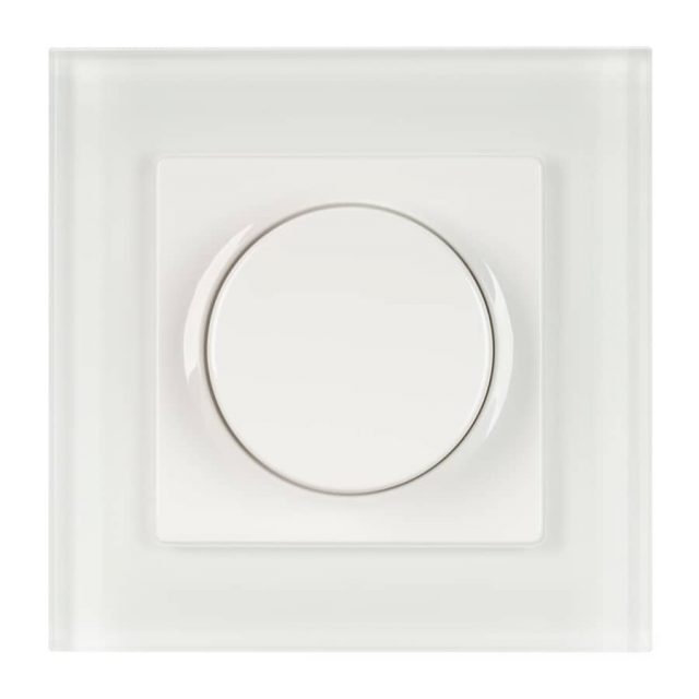 Панель SMART-P96-DIM-IN White (230V, 1.5A, 0-10V, Rotary, 2.4G) (ARL, Пластик)