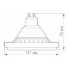 Лампа AR111-UNIT-GU10-15W-DIM Warm3000 (WH, 24 deg, 230V) (ARL, Металл)