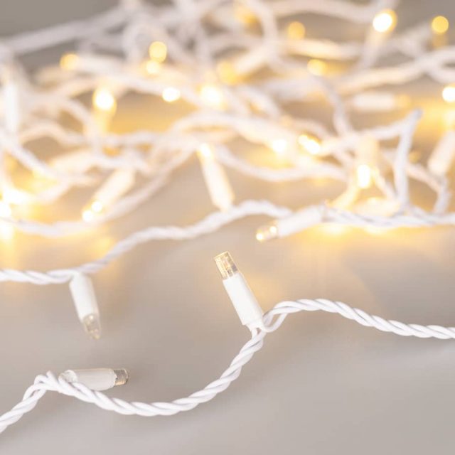 Светодиодная гирлянда ARD-STRING-CLASSIC-1000-WHITE-100LED-PULSE Warm (230V, 7W) (ARDCL, IP65)