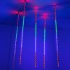 Светодиодная гирлянда ARD-ICEFALL-CLASSIC-D12-1000-5PCS-CLEAR-120LED-LIVE RGB (230V, 11W) (ARDCL, IP65)
